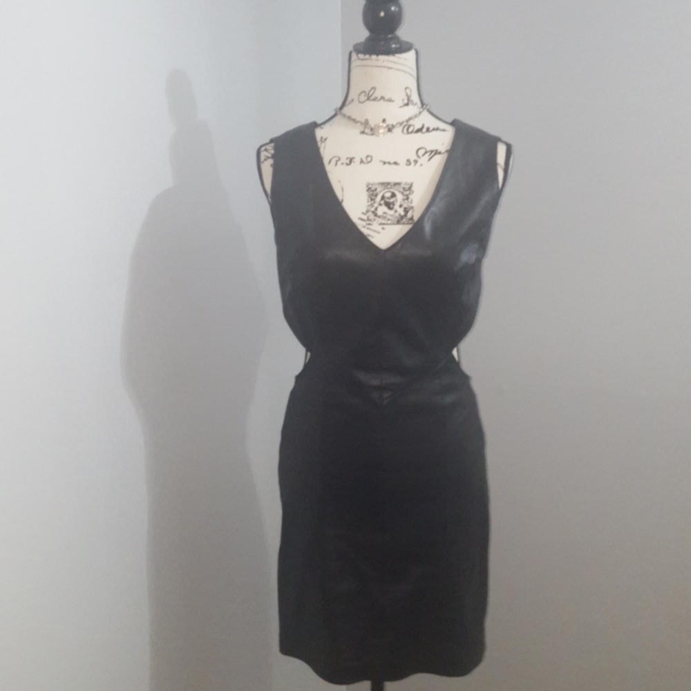 100% Leather Dress